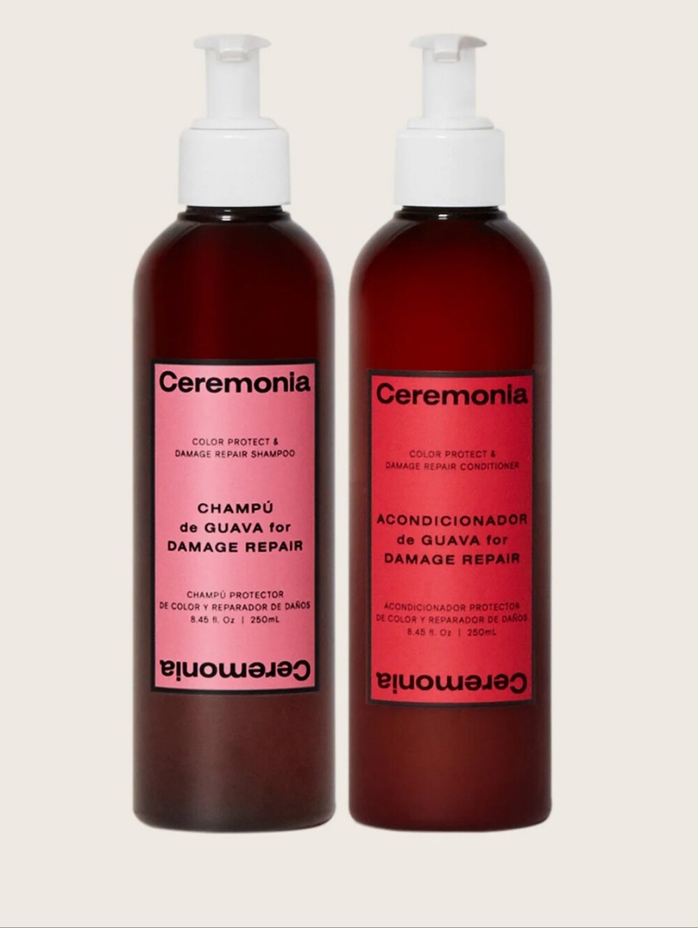 Ceremonia Guava Protect And Repair Shampoo And Conditioner Duo